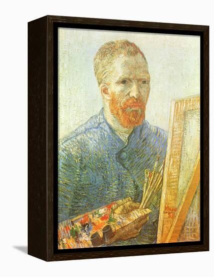 Van Gogh Self-Portrait, 1888-Vincent van Gogh-Framed Premier Image Canvas