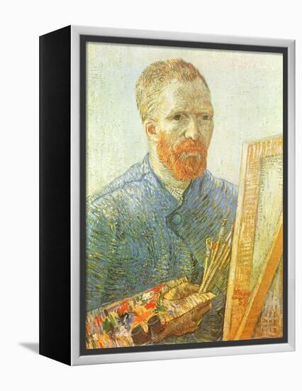 Van Gogh Self-Portrait, 1888-Vincent van Gogh-Framed Premier Image Canvas