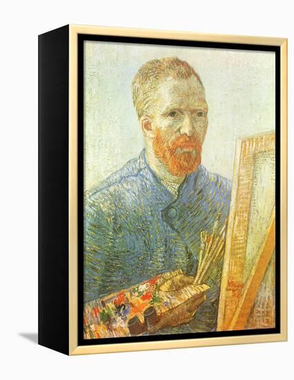 Van Gogh Self-Portrait, 1888-Vincent van Gogh-Framed Premier Image Canvas