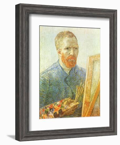 Van Gogh Self-Portrait, 1888-Vincent van Gogh-Framed Giclee Print