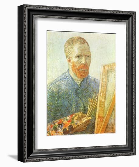 Van Gogh Self-Portrait, 1888-Vincent van Gogh-Framed Giclee Print