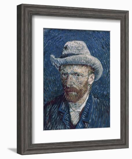 Van Gogh: Self-Portrait-Vincent van Gogh-Framed Giclee Print