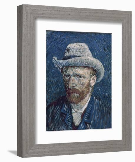 Van Gogh: Self-Portrait-Vincent van Gogh-Framed Giclee Print