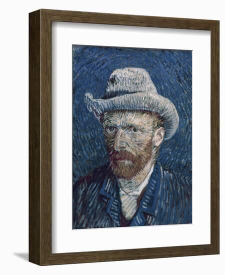 Van Gogh: Self-Portrait-Vincent van Gogh-Framed Giclee Print