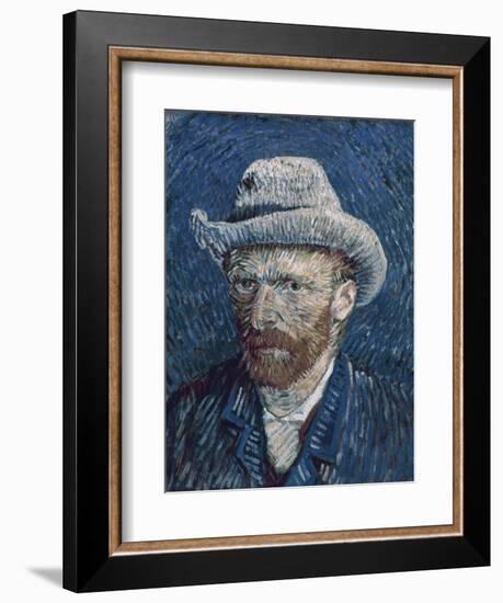 Van Gogh: Self-Portrait-Vincent van Gogh-Framed Giclee Print