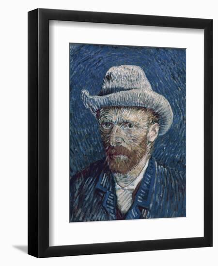 Van Gogh: Self-Portrait-Vincent van Gogh-Framed Giclee Print