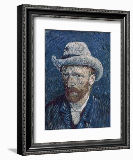 Van Gogh: Self-Portrait-Vincent van Gogh-Framed Giclee Print