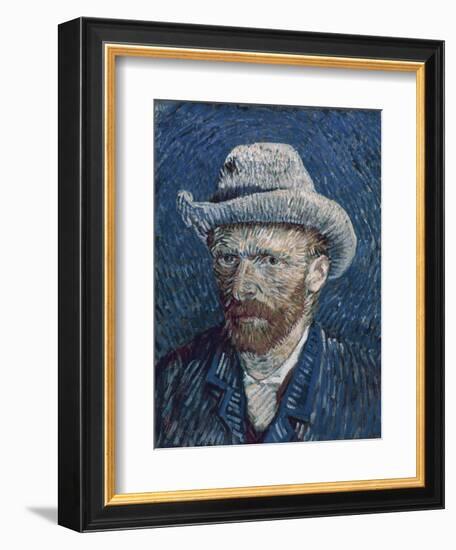 Van Gogh: Self-Portrait-Vincent van Gogh-Framed Giclee Print