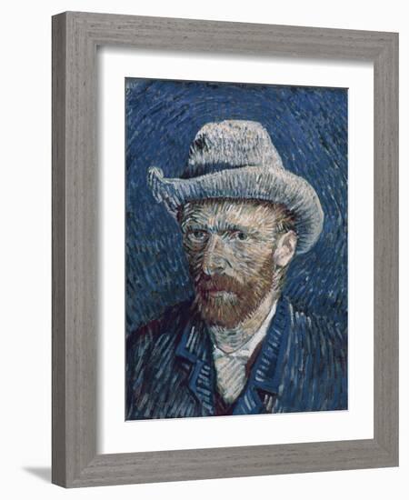 Van Gogh: Self-Portrait-Vincent van Gogh-Framed Giclee Print