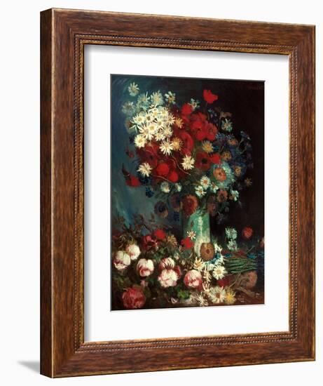 Van Gogh: Still Life, 1886-Vincent van Gogh-Framed Premium Giclee Print