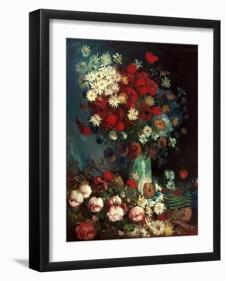 Van Gogh: Still Life, 1886-Vincent van Gogh-Framed Premium Giclee Print