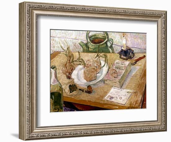 Van Gogh: Still Life, 1889-Vincent van Gogh-Framed Giclee Print