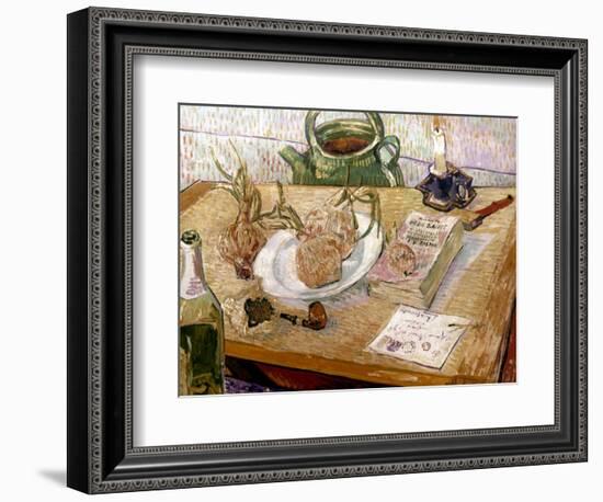 Van Gogh: Still Life, 1889-Vincent van Gogh-Framed Giclee Print