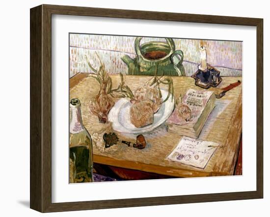 Van Gogh: Still Life, 1889-Vincent van Gogh-Framed Giclee Print