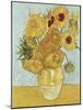 Van Gogh Sunflowers III-Vincent Van Gogh-Mounted Art Print