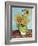 Van Gogh Sunflowers V-Vincent Van Gogh-Framed Art Print