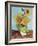 Van Gogh Sunflowers V-Vincent Van Gogh-Framed Art Print