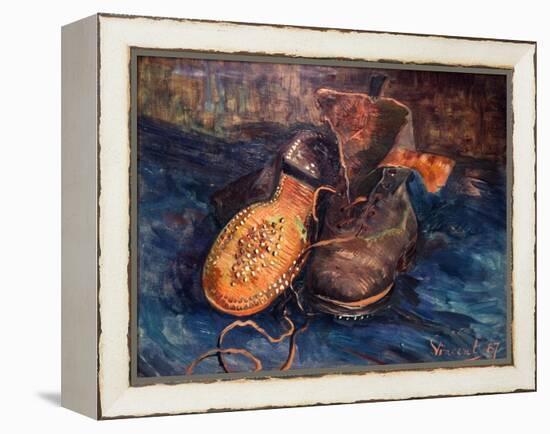 Van Gogh: The Shoes, 1887-Vincent van Gogh-Framed Premier Image Canvas