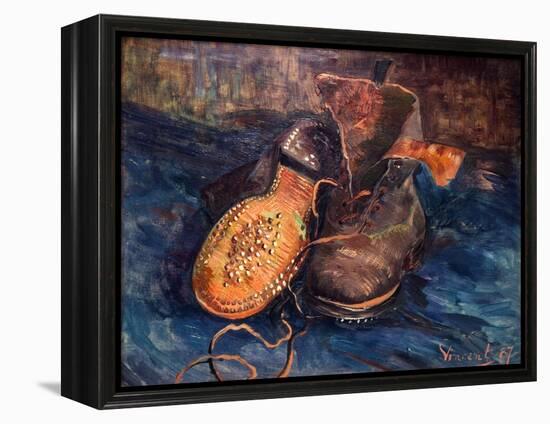 Van Gogh: The Shoes, 1887-Vincent van Gogh-Framed Premier Image Canvas