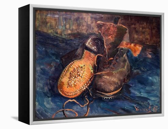 Van Gogh: The Shoes, 1887-Vincent van Gogh-Framed Premier Image Canvas