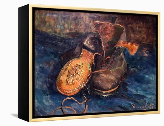 Van Gogh: The Shoes, 1887-Vincent van Gogh-Framed Premier Image Canvas