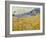 Van Gogh: Wheatfield, 1889-Vincent van Gogh-Framed Giclee Print