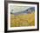 Van Gogh: Wheatfield, 1889-Vincent van Gogh-Framed Giclee Print