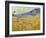 Van Gogh: Wheatfield, 1889-Vincent van Gogh-Framed Giclee Print