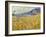 Van Gogh: Wheatfield, 1889-Vincent van Gogh-Framed Giclee Print