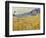 Van Gogh: Wheatfield, 1889-Vincent van Gogh-Framed Giclee Print