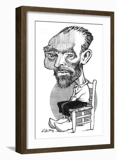 Van Gogh-Gary Brown-Framed Giclee Print