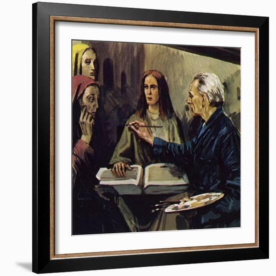 Van Meegeren Was Able to Prove That He Had Forged the Paintings-Luis Arcas Brauner-Framed Giclee Print