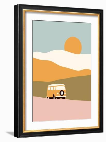 Van Minimal-Florent Bodart-Framed Giclee Print