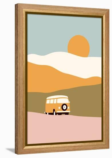 Van Minimal-Florent Bodart-Framed Premier Image Canvas