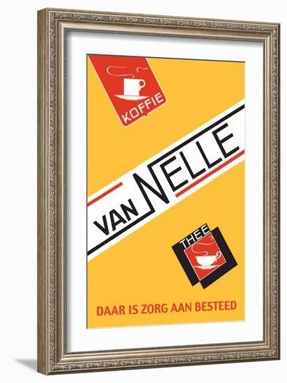 Van Nelle Coffee and Tea-null-Framed Art Print