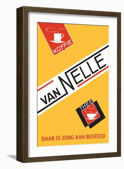 Van Nelle Coffee and Tea-null-Framed Art Print