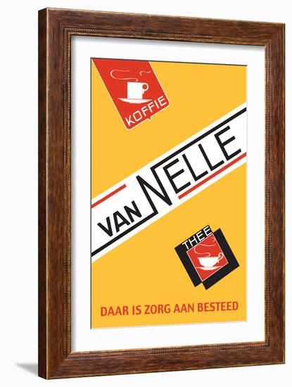 Van Nelle Coffee and Tea-null-Framed Art Print