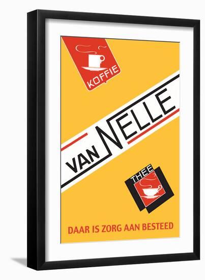 Van Nelle Coffee and Tea-null-Framed Art Print