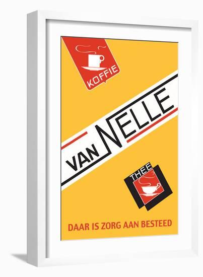 Van Nelle Coffee and Tea-null-Framed Art Print