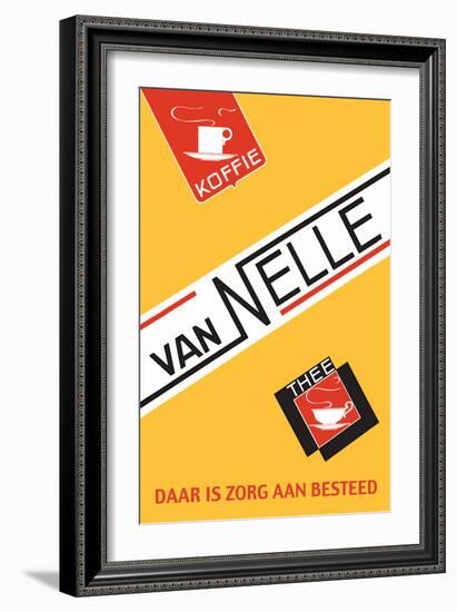 Van Nelle Coffee and Tea-null-Framed Art Print