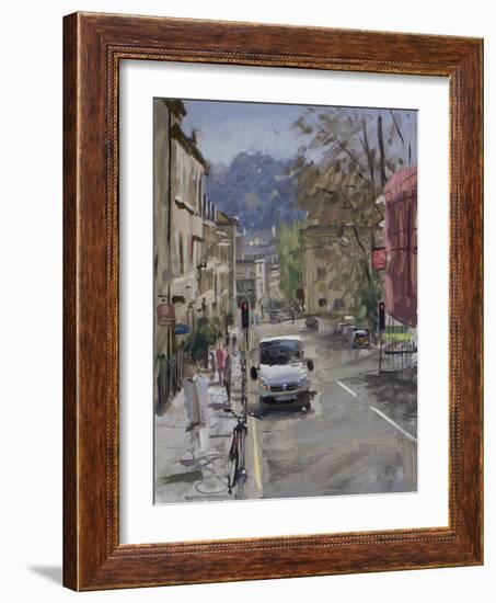 Van on Gay Street, April-Tom Hughes-Framed Giclee Print