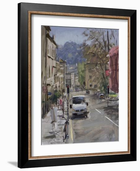 Van on Gay Street, April-Tom Hughes-Framed Giclee Print