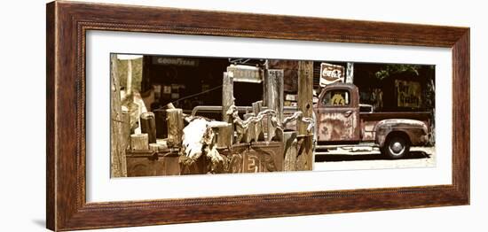 Van - Route 66 - Gas Station - Arizona - United States-Philippe Hugonnard-Framed Photographic Print