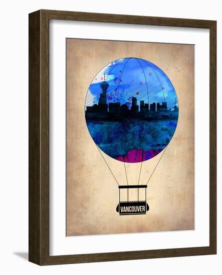 Vancouver Air Balloon-NaxArt-Framed Art Print