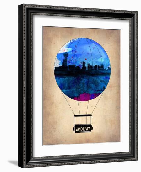 Vancouver Air Balloon-NaxArt-Framed Art Print