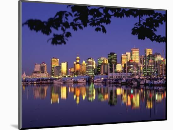 Vancouver and Lost Lagoon at Night-Ron Watts-Mounted Photographic Print