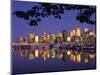 Vancouver and Lost Lagoon at Night-Ron Watts-Mounted Photographic Print