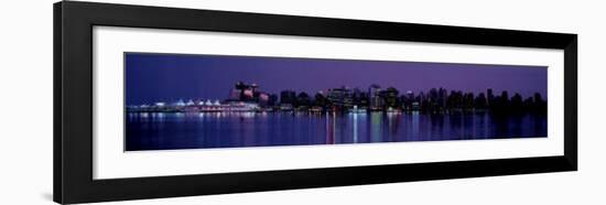 Vancouver, British Columbia-James Blakeway-Framed Art Print