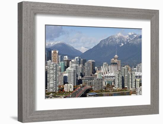 Vancouver Mount Grouse CambieB-null-Framed Art Print