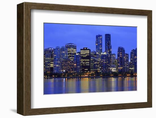 Vancouver skyline, British Columbia, Canada, North America-Richard Cummins-Framed Photographic Print